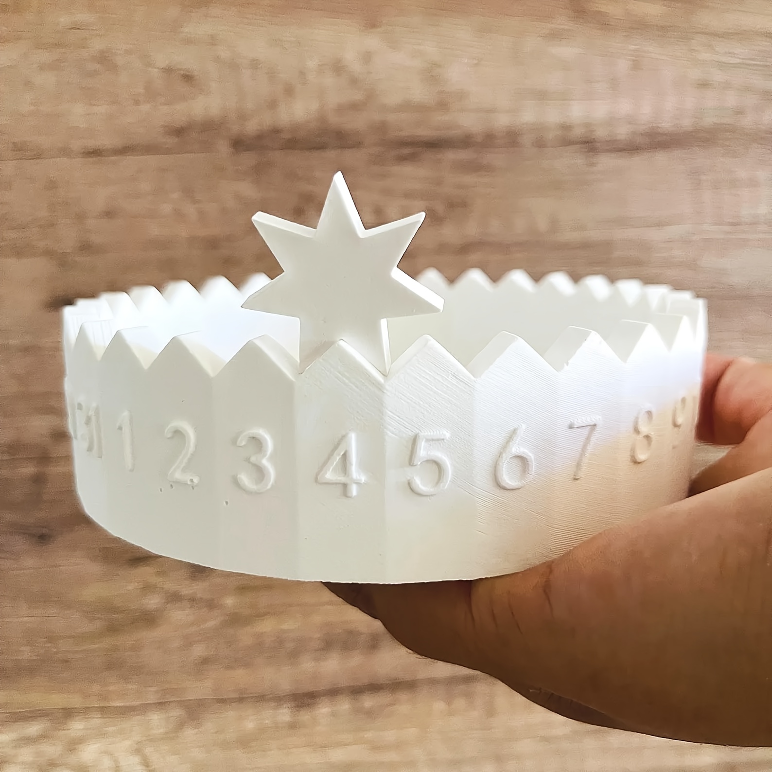 Candle Supply - 1 set Advent Calendar Silicone Mold