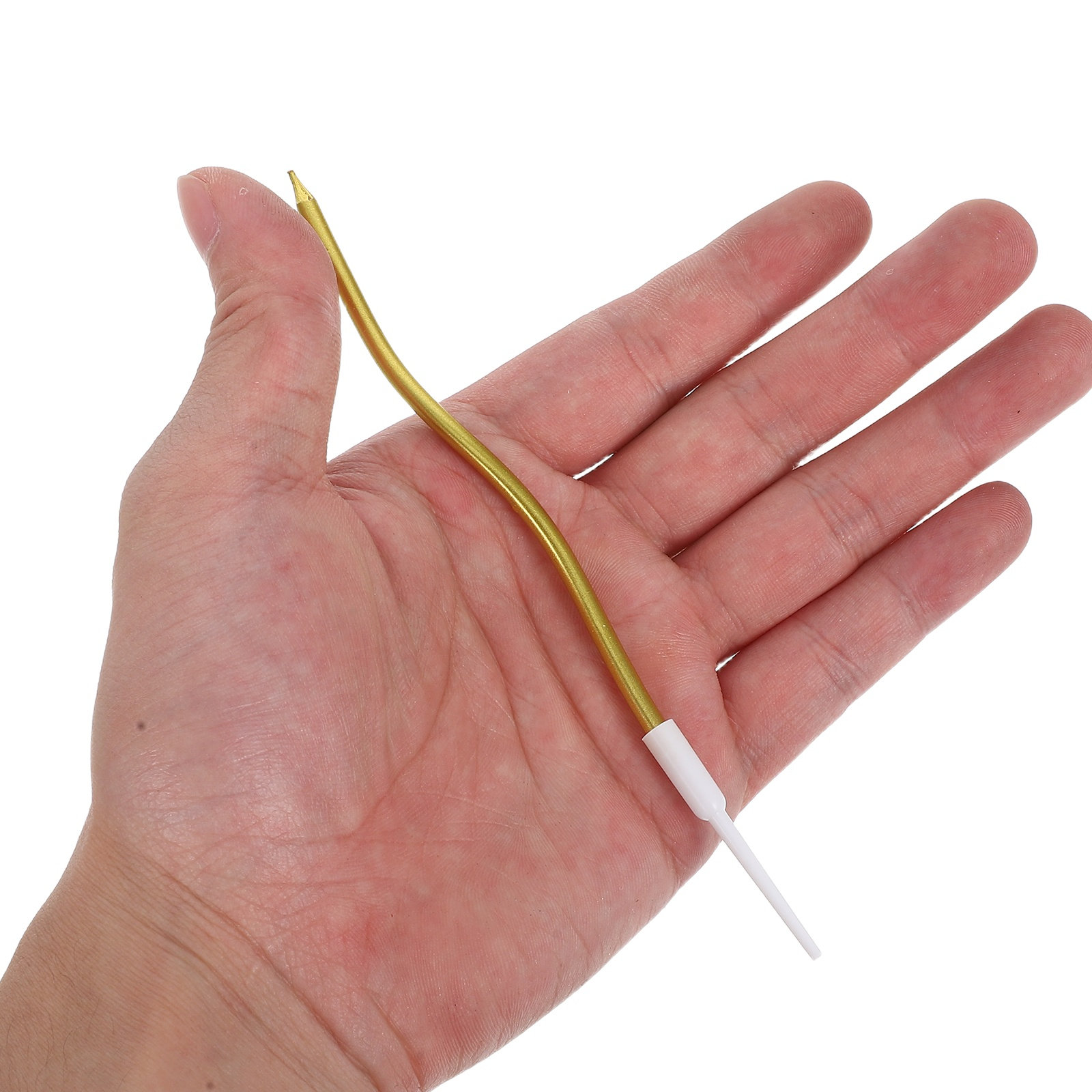 Candle Supply - 72Pcs Spiral Birthday Candles Elegant Twisted