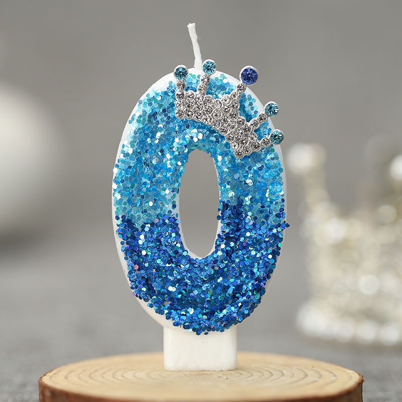 Creative Peacock Blue Crown Di - огляд і ціна Candle Supply