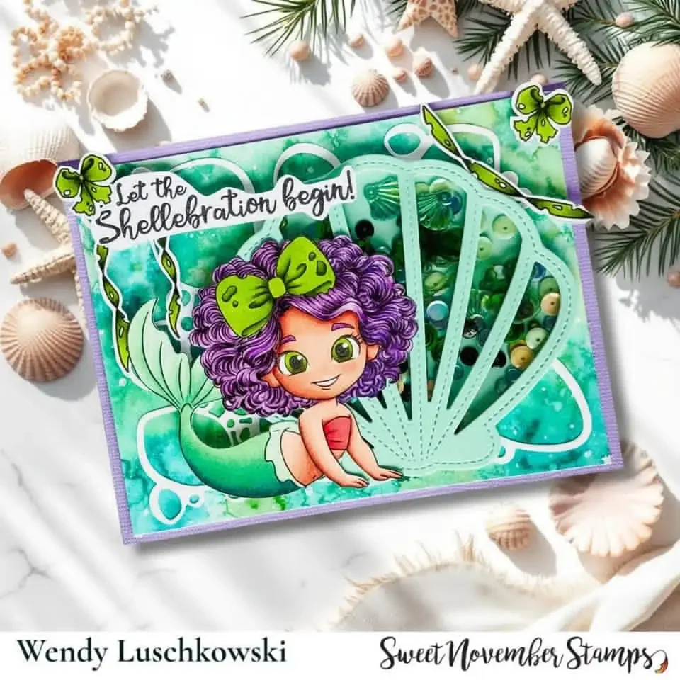 2026 New Clear Stamp Set - Sea - огляд і ціна Candle Sachet