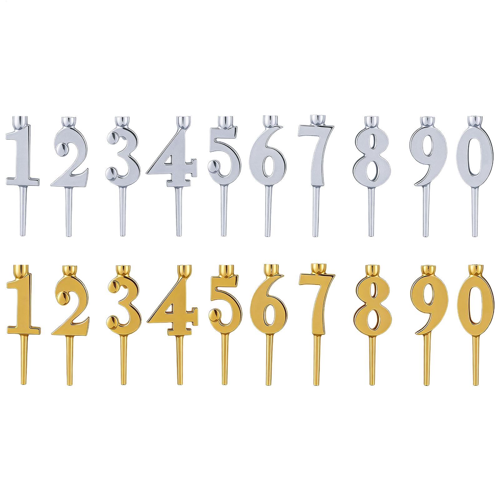 Number Birthday Candle Holders - огляд і ціна Candle Supply
