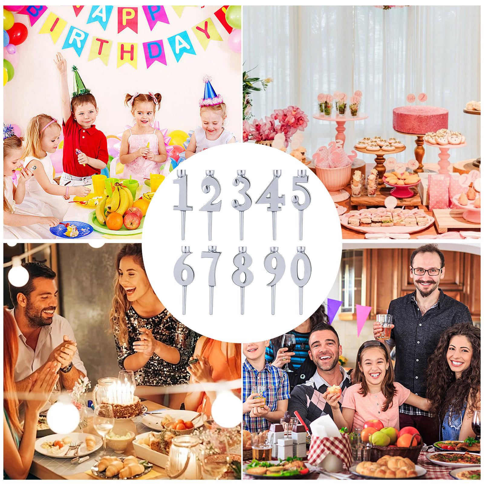 Number Birthday Candle Holders - огляд і ціна Candle Supply