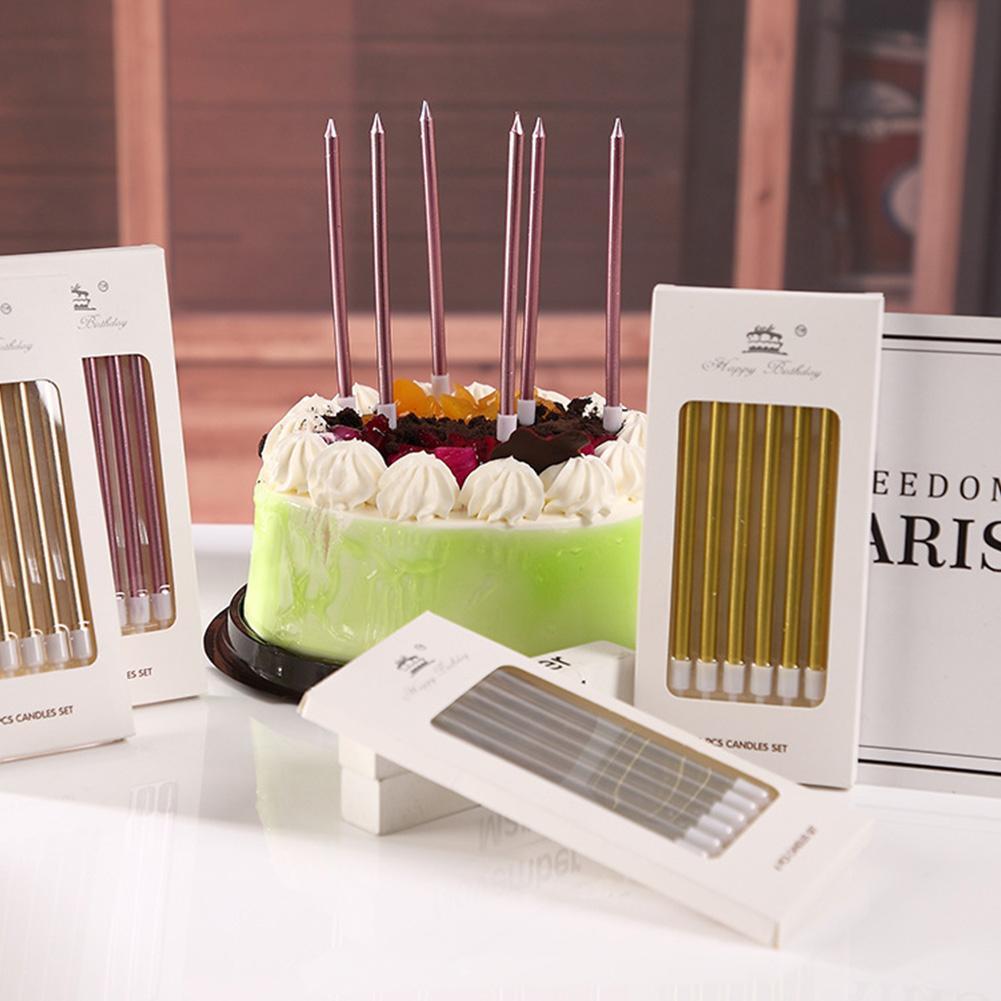 6/18pcs Metal Gold Silver Birt - огляд і ціна Candle Supply