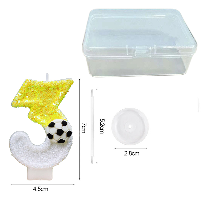 Yellow White Sequins Sports Fo - огляд і ціна Candle Supply