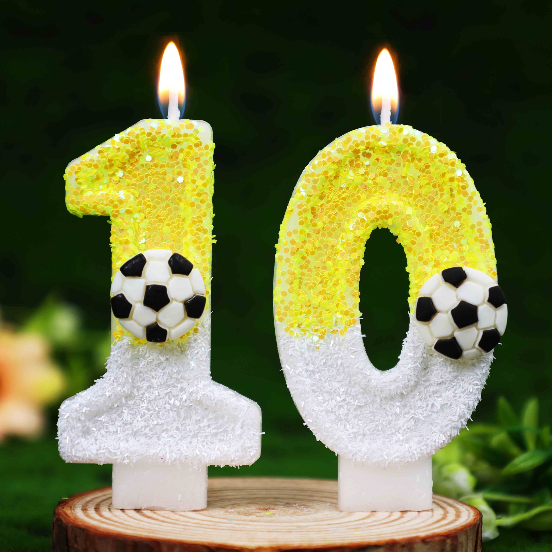 Yellow White Sequins Sports Fo - огляд і ціна Candle Supply
