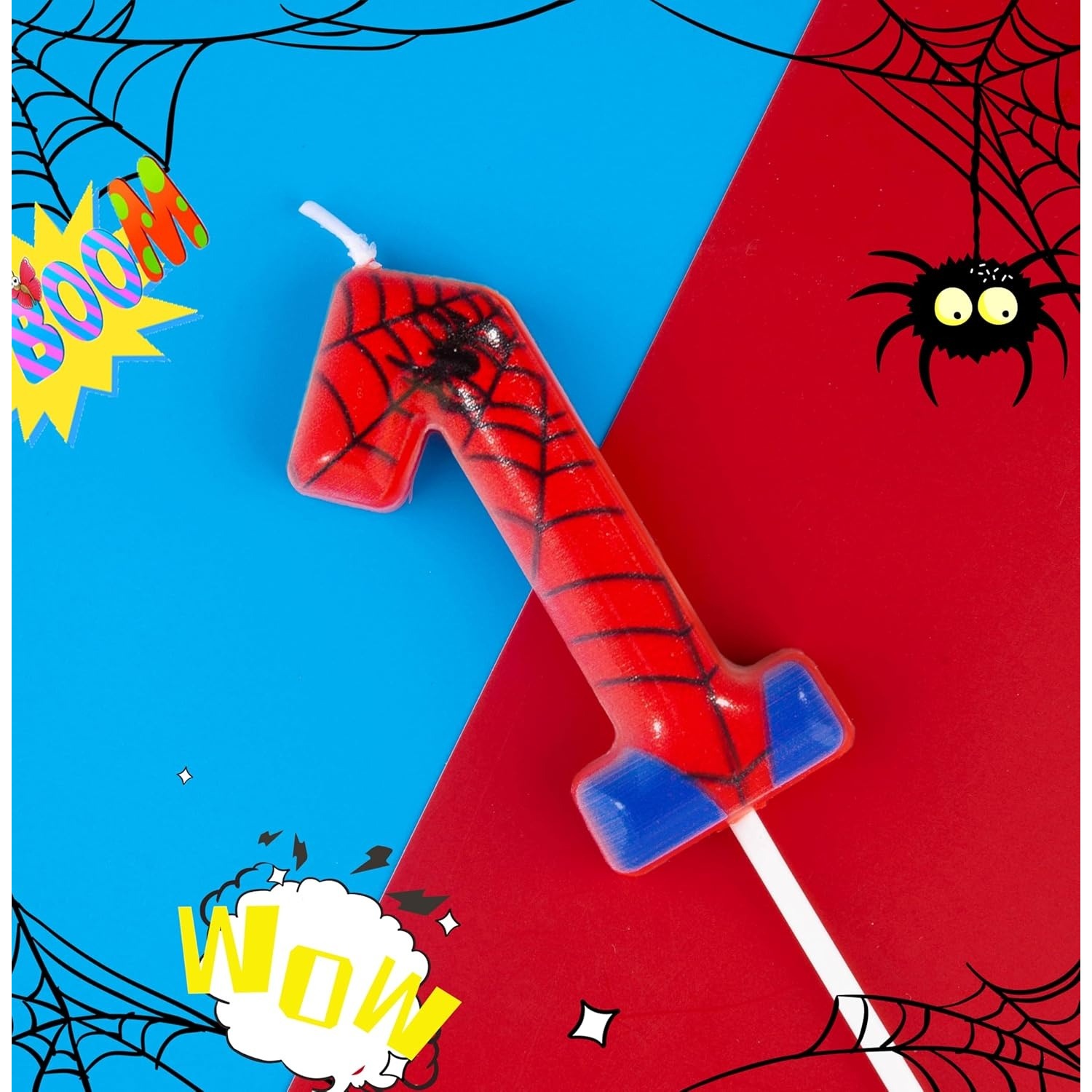 Spider Party 0-9 Birthday Cand - огляд і ціна Candle Supply