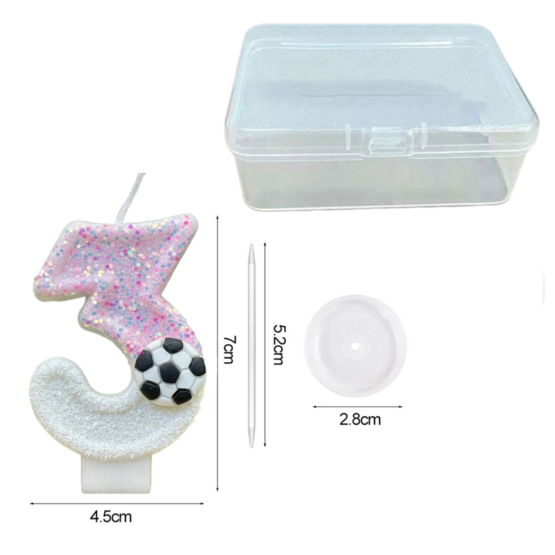 Pink White Sequins Sports Foot - огляд і ціна Candle Supply