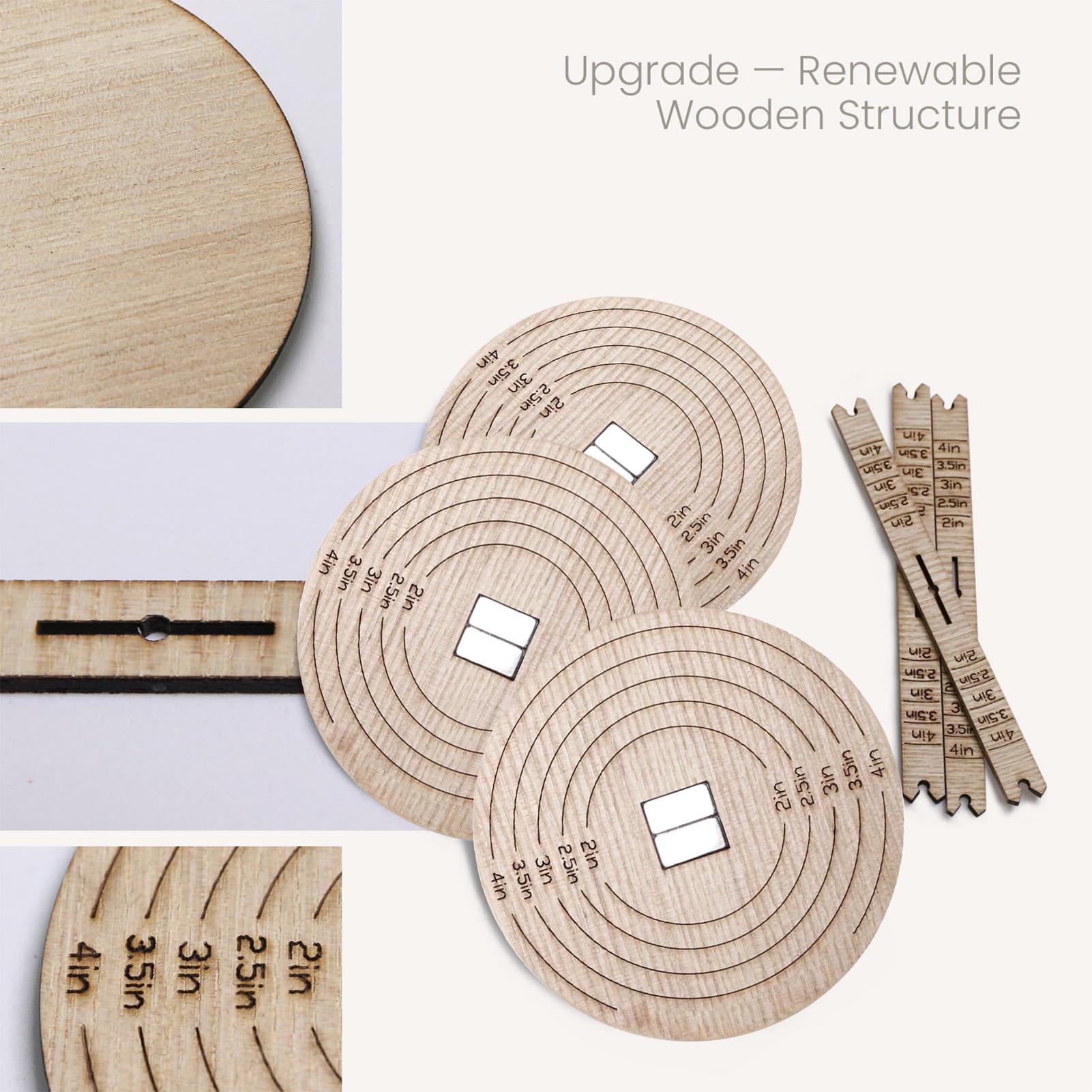 2Pcs Wick Centering Tool Woode - огляд і ціна Candle Fragrance Supplies